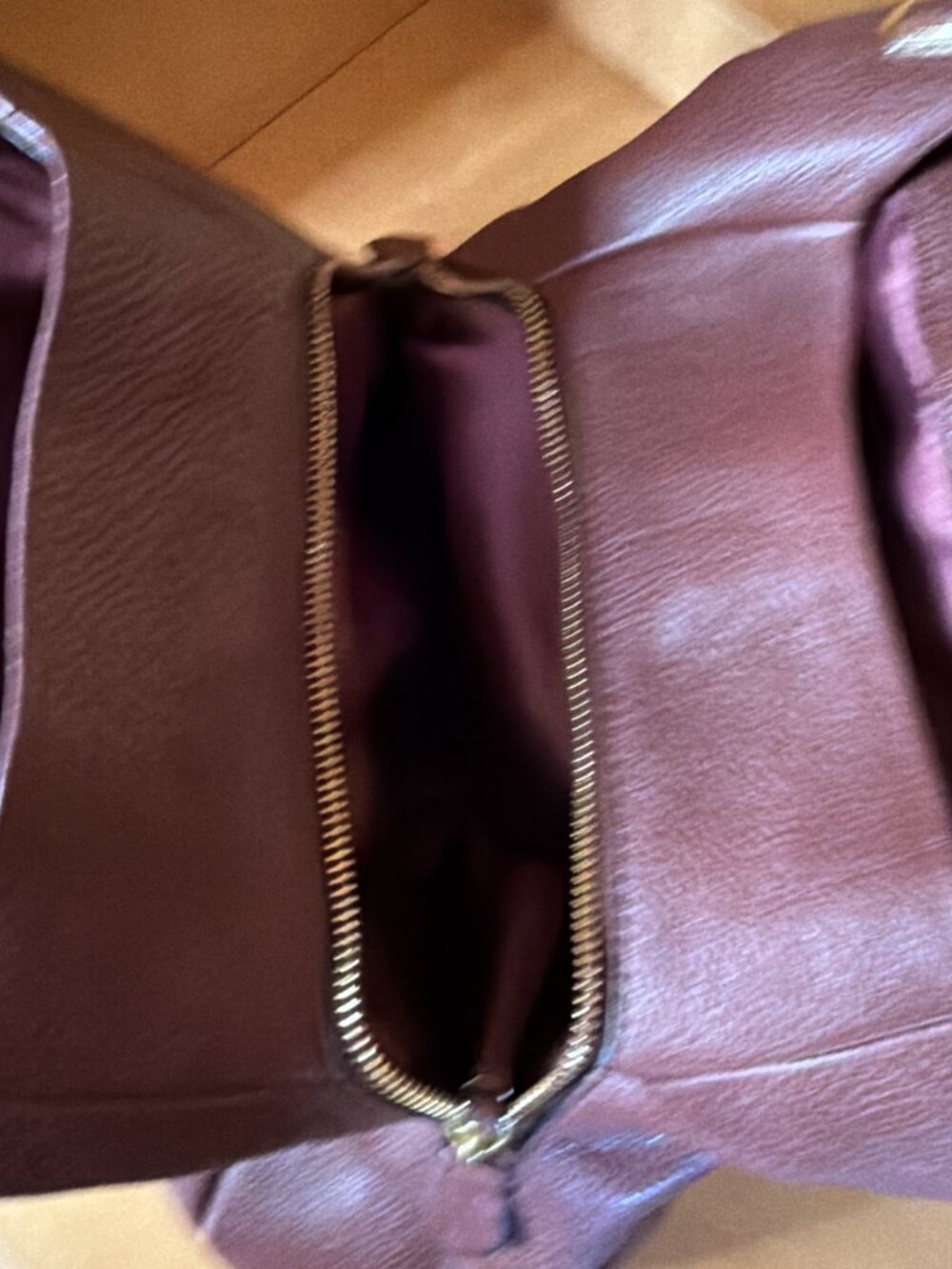 Coach Phoebe Burgundy Pebbled Leather Shoulder Bag | Classic Hobo Purse Like New - Picture 9 of 11